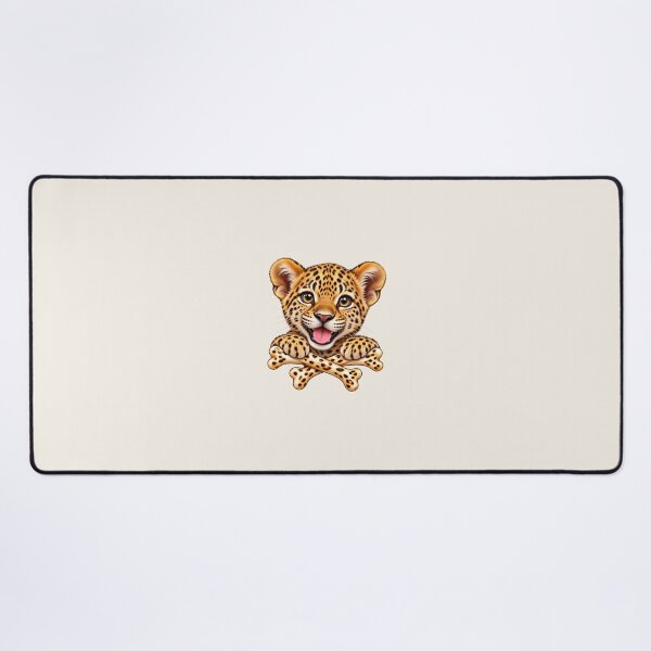 Item preview, Cute Leopard Cub and Spotted Bones designed and sold by annenambiro.