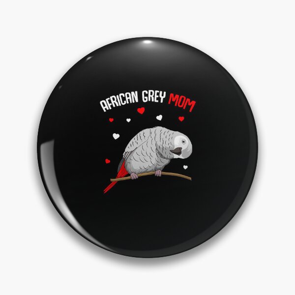 Item preview, African Grey Parrot Psittacus Bird (3) designed and sold by robinnacallanyi.