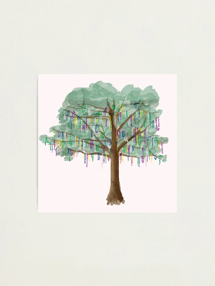 Mardi Gras Tree Print – showmeyournola