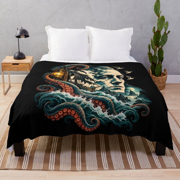 Item preview, H. P. Lovecraft: Lantern on a Haunted Voyage designed and sold by Fenay Designs.