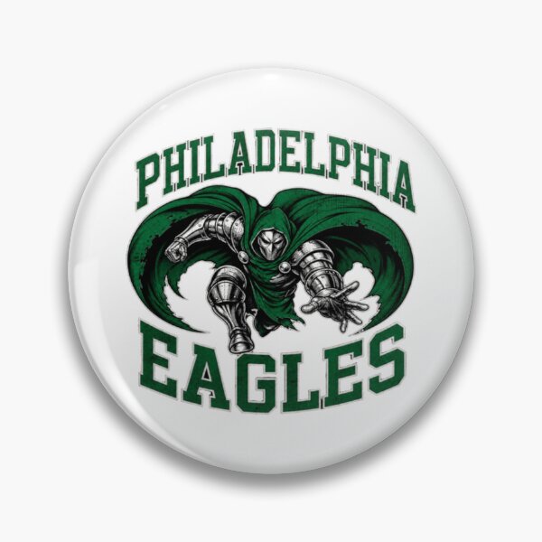 Item preview, Philadelphia Eagles Dr Doom Retro Superhero Design designed and sold by PeaceTypo.