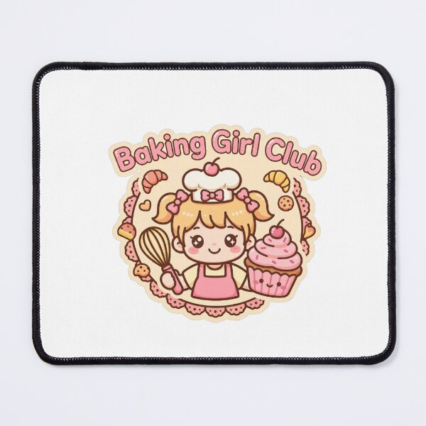 Item preview, Baking Girl Club Cute Kawaii Sticker - Baking Lover - Baker Girl Gift designed and sold by Sinedive.