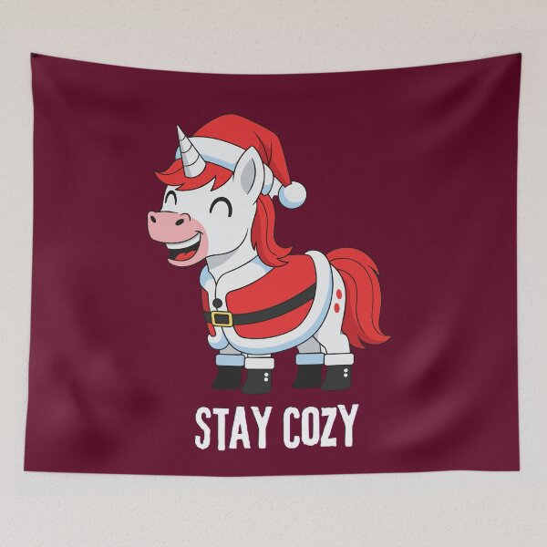 Item preview,  Cute Unicorn Merry Christmas Santa Hat - Holiday Kids & Girls Gift designed and sold by stormk10.