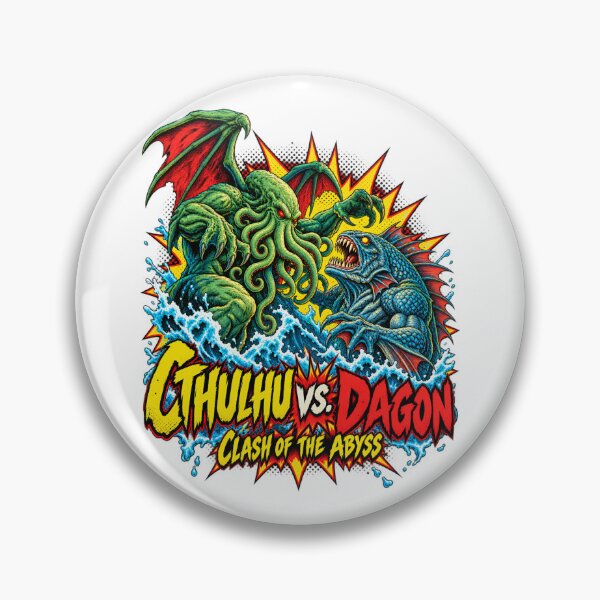 Item preview, H. P. Lovecraft: Cthulhu vs Dagon Abyss Clash designed and sold by Fenay Designs.