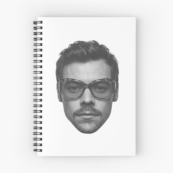 Item preview, Harry styles glasses, vintage portrait, 90s oversized graphic, pop music concert merch, fan gift designed and sold by BenjaminPOVA.