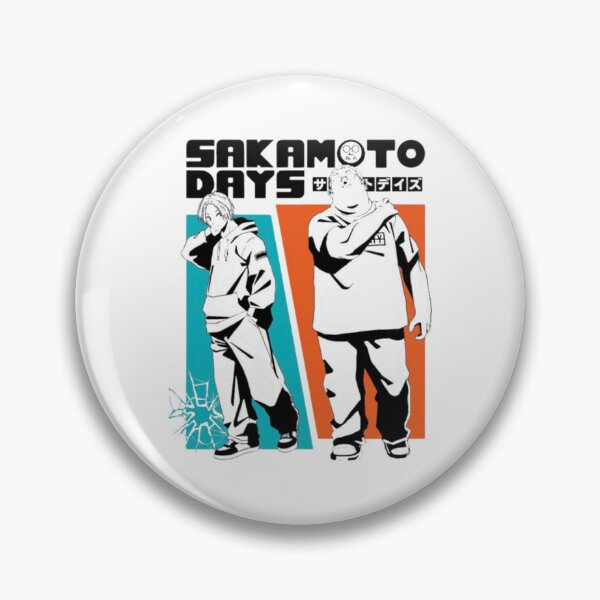 Item preview, Sakamoto Days Anime Manga Characters Illustration designed and sold by PeaceTypo.