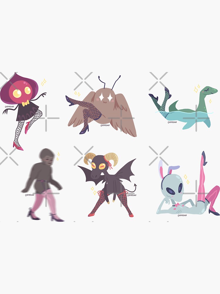 Sexy Cryptids by iamprikle
