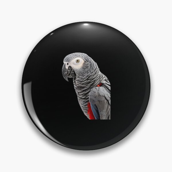 Item preview, African Grey Parrot Psittacus Bird (30) designed and sold by LevernePrickles.