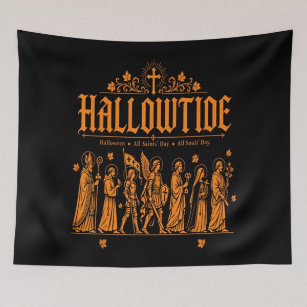 Item preview, Catholic Hallowtide Celebration with All Saints and Souls Days Icons designed and sold by PeaceTypo.