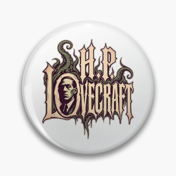 Item preview, H. P. Lovecraft: Gothic Portrait Lettering designed and sold by Fenay Designs.