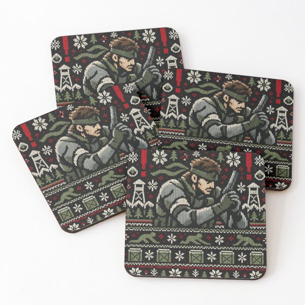 Item preview, Metal Gear Solid Tactical Stealth Ugly Christmas Sweater designed and sold by Quoteez.