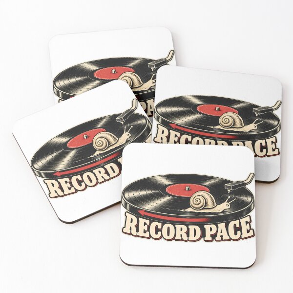 Item preview, Record Pace - Snail Racing Around a Vinyl Record designed and sold by Digipeel.
