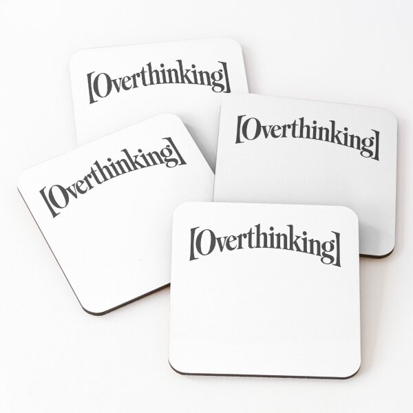 Item preview, Funny Overthinking Anxiety Quote designed and sold by sollunadesignns.