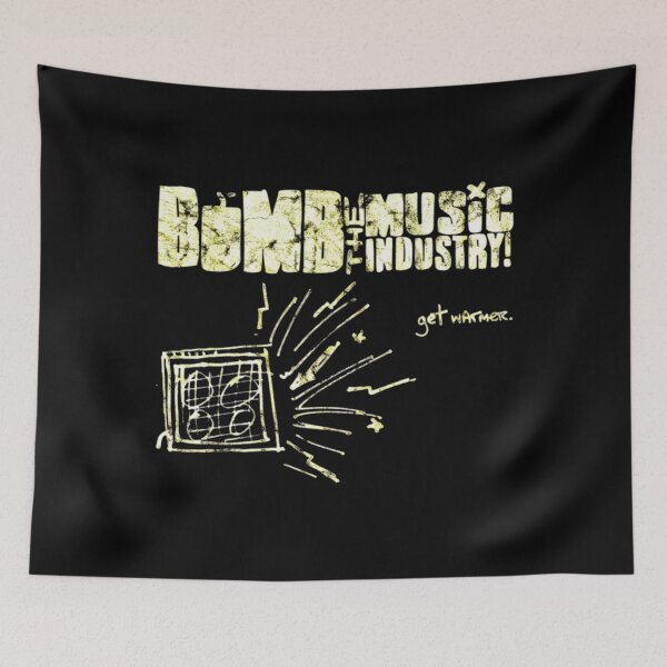 Item preview, Boombox Music Industry Graphic Illustration designed and sold by PeaceTypo.