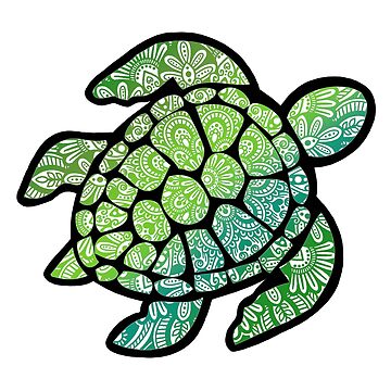 Artwork thumbnail, Mandala turtle! by NicoleHarvey