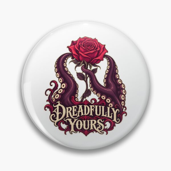 Item preview, H. P. Lovecraft: Dreadfully Yours Rose Embrace designed and sold by Fenay Designs.