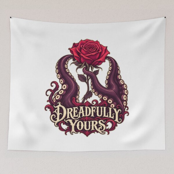 Item preview, H. P. Lovecraft: Dreadfully Yours Rose Embrace designed and sold by Fenay Designs.