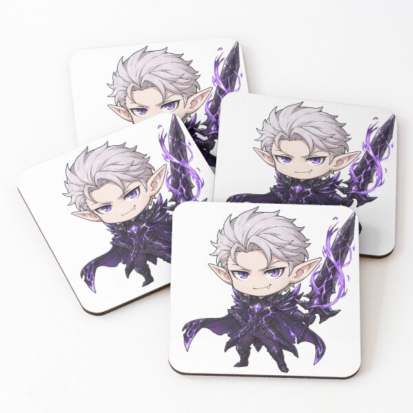 Item preview, Alucard Obsidian Blade Classic Anime Chibi Sticker - Mobile Legends Fan Art designed and sold by Lesley D.