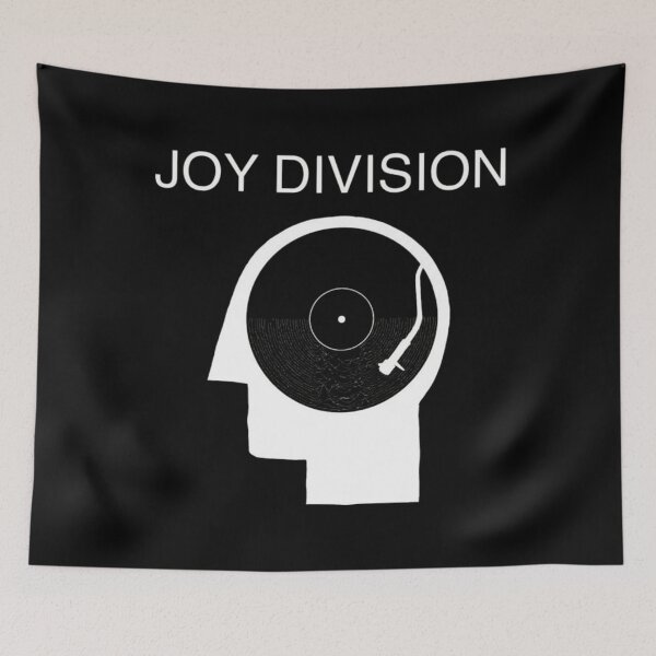 Item preview, Joy Division Record Player Silhouette Graphic designed and sold by PeaceTypo.