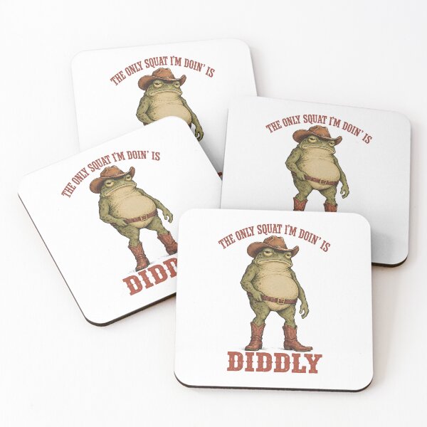 Item preview, The Only Squat I'm Doin Is Diddly designed and sold by sollunadesignns.