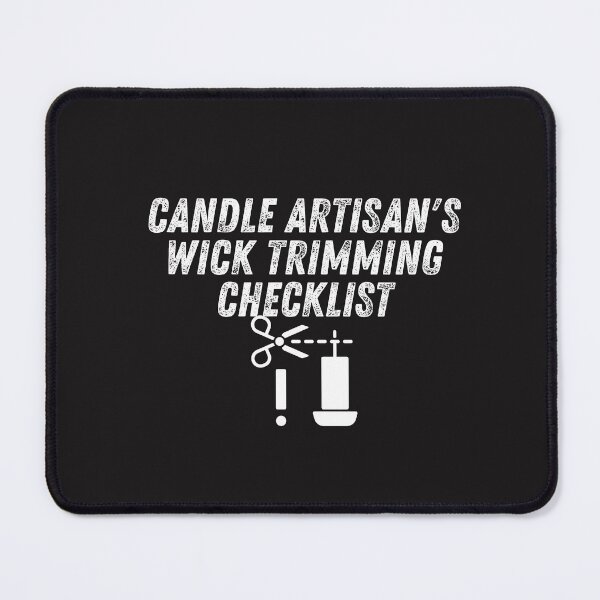 Item preview, Candle Artisan's Wick Trimming Checklist designed and sold by Bubpat.