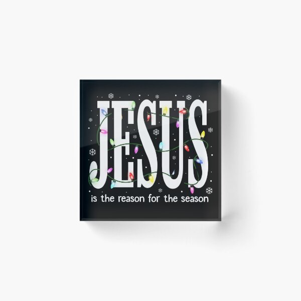 Item preview, Jesus Is the Reason for the Season Christmas Lights designed and sold by haitrieuic96.