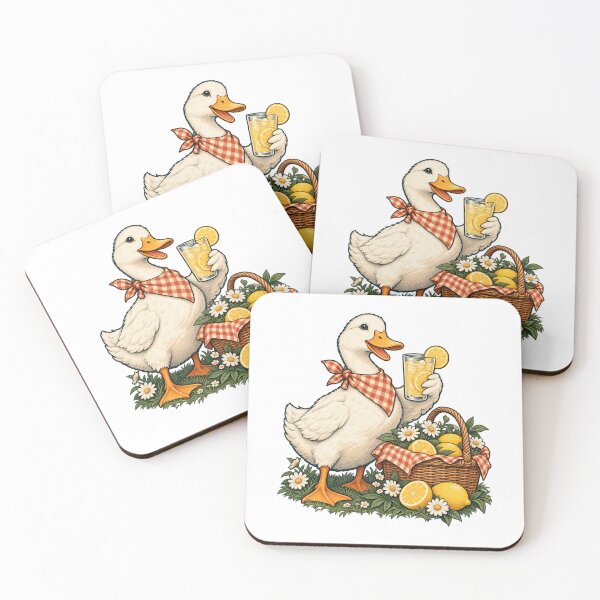 Item preview, Duck Lemonade Picnic designed and sold by cybersilverhand.