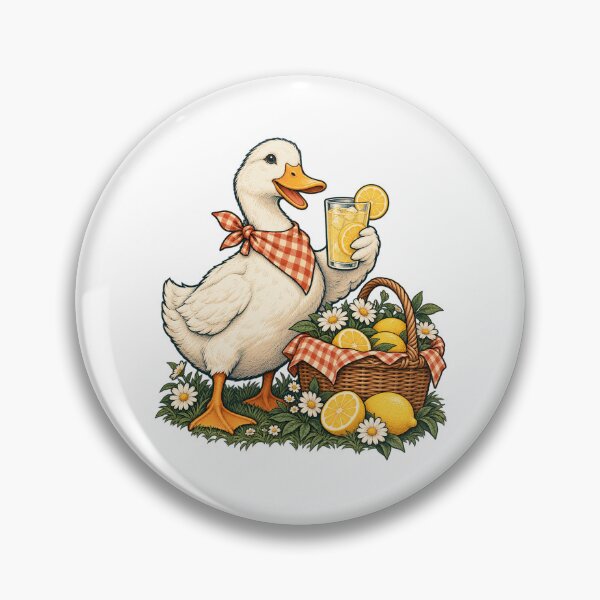Item preview, Duck Lemonade Picnic designed and sold by cybersilverhand.