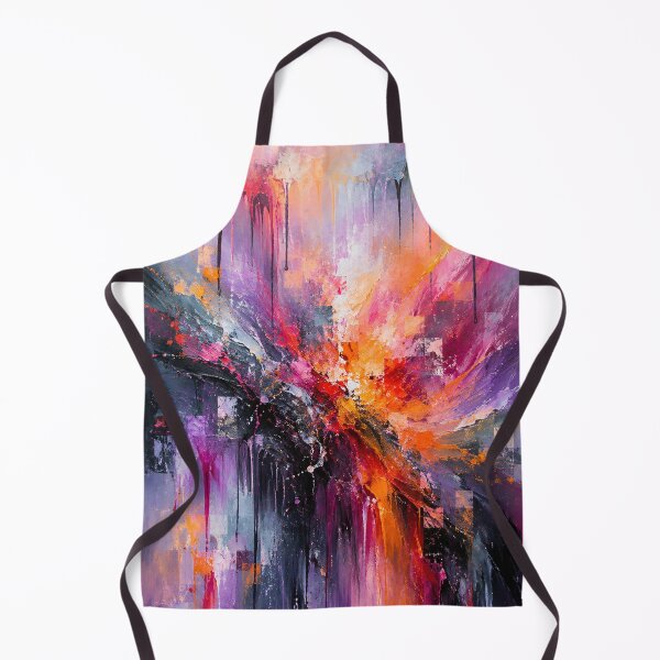 Item preview, Supernova Dream - Abstract Art Print in Purple and Orange designed and sold by Joey Santiago.