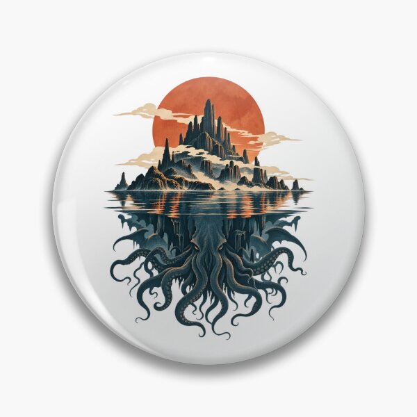 Item preview, H. P. Lovecraft: Crimson Sunken City Reflection designed and sold by Fenay Designs.