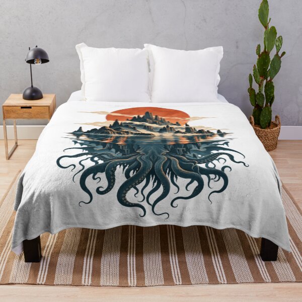 Item preview, H. P. Lovecraft: Crimson Sunken City Reflection designed and sold by Fenay Designs.