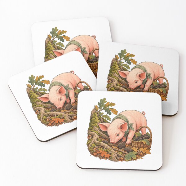 Item preview, Pig Woodland Truffle Hunt designed and sold by cybersilverhand.