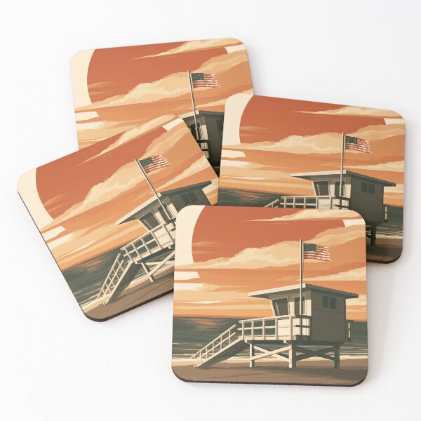 Item preview, Sunset Beach Tower designed and sold by Neo-Chrio.