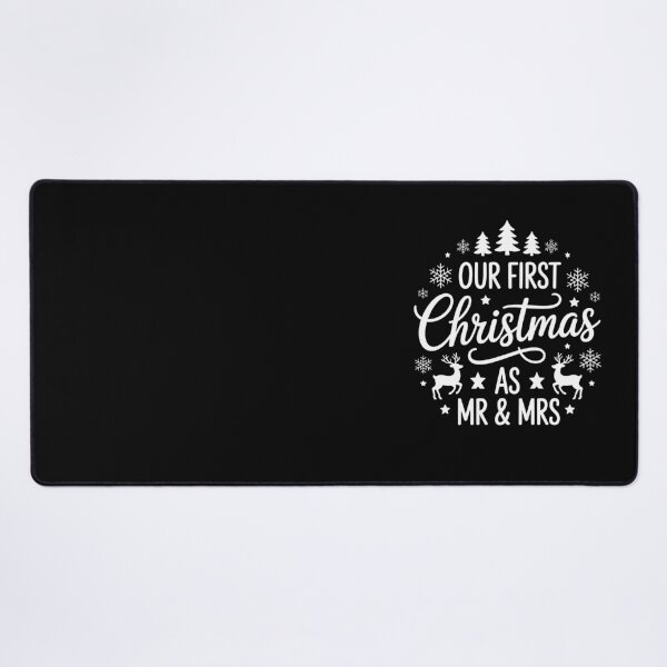 Item preview, OUR FIRST Christmas AS MR & MRS designed and sold by jkrphoto.