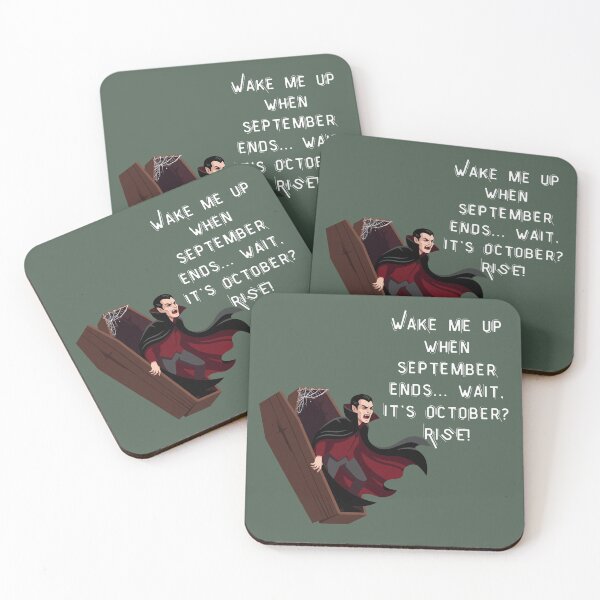 Item preview, Wake Me Up When September Ends Vampire designed and sold by harryordinary.