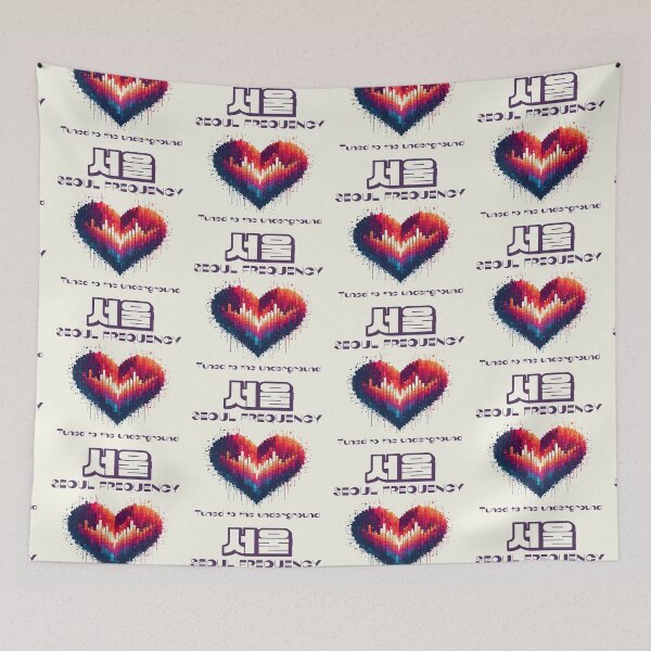 Item preview, Seoul Frequency – The pulse of Seoul, purple designed and sold by LiskoDesign.