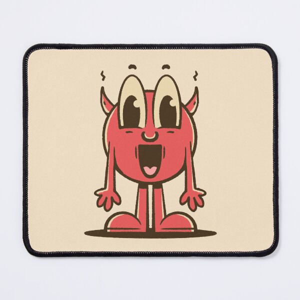 Item preview, Cute Vintage Retro Devil Mascot - Funny Vintage Cartoon designed and sold by adipra.