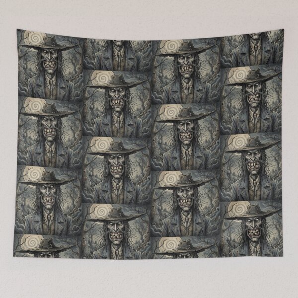 Item preview, Dark Stranger Western Bounty Hunter cowboy fantasy art designed and sold by Vintage Designs +.