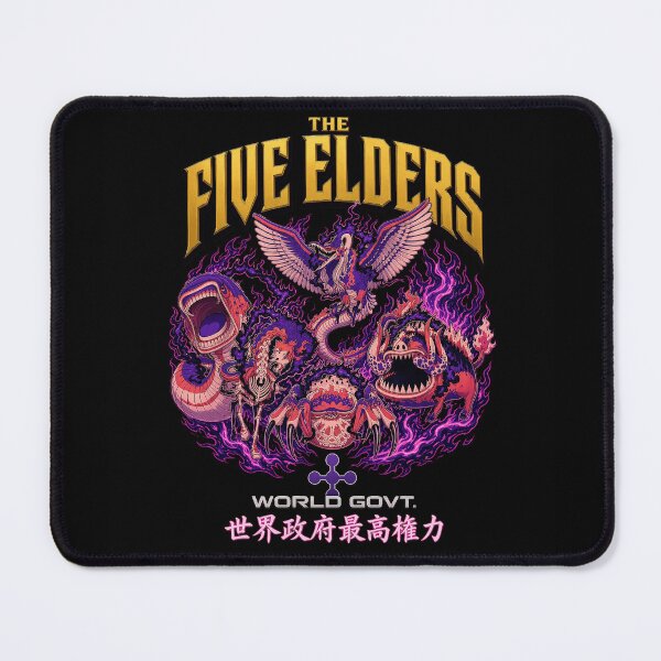 Item preview, Five Elders Secret World Government Crest designed and sold by arianneholla.