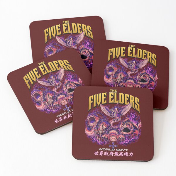 Item preview, Five Elders Secret World Government Crest designed and sold by arianneholla.