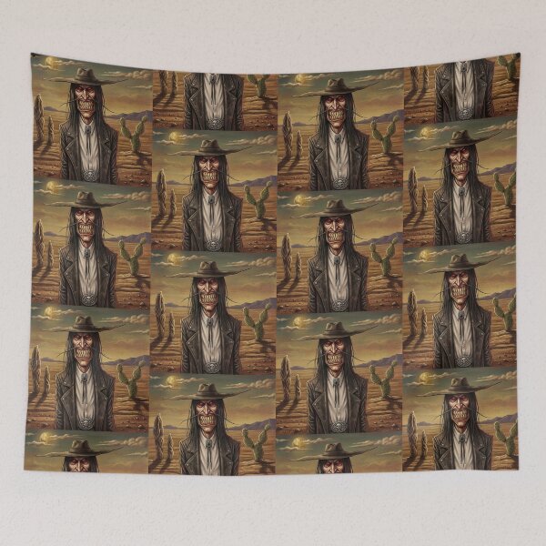 Item preview,  Dark Stranger Western Bounty Hunter cowboy fantasy art designed and sold by Vintage Designs +.