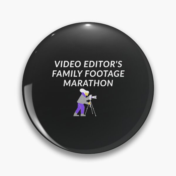 Item preview, Video Editor's Family Footage Marathon designed and sold by Bubpat.