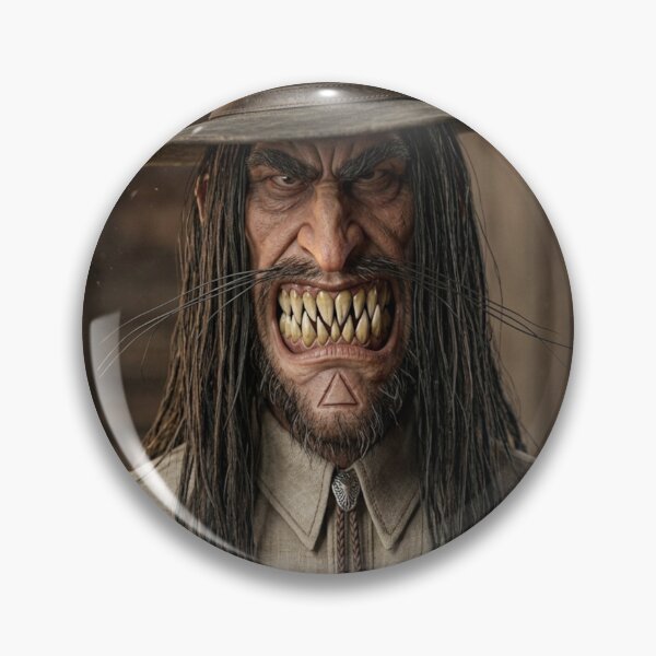 Item preview, Dark Stranger Western Bounty Hunter cowboy fantasy art designed and sold by Vintage Designs +.