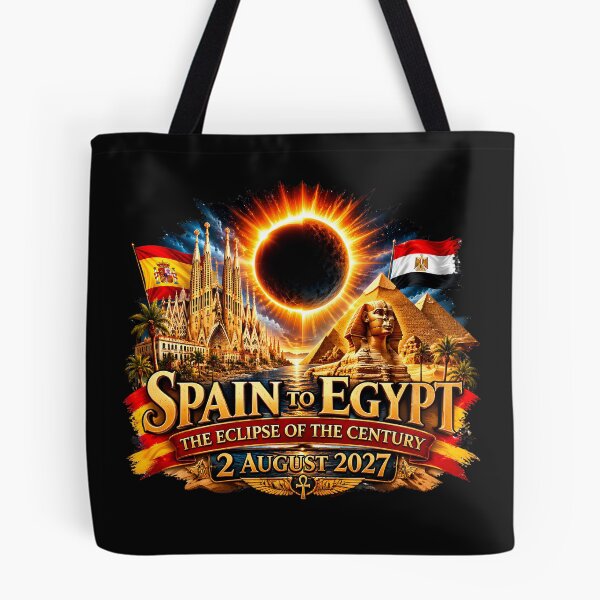 Item preview, Total Solar Eclipse 2027 – Spain to Egypt | Eclipse of the Century designed and sold by Genius Geek.