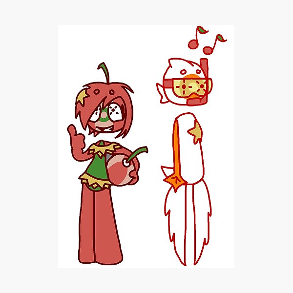 Item preview, Cherry And Bird Duo designed and sold by Donightleep.