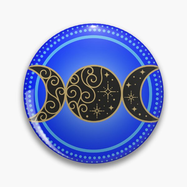 Item preview, Blue Triple Goddess Design designed and sold by Witch Joseph.