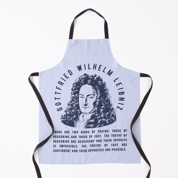 Item preview, Gottfried Wilhelm Leibniz quote: There are two kinds of truths: those of reasoning and those of fact. designed and sold by artbleed.