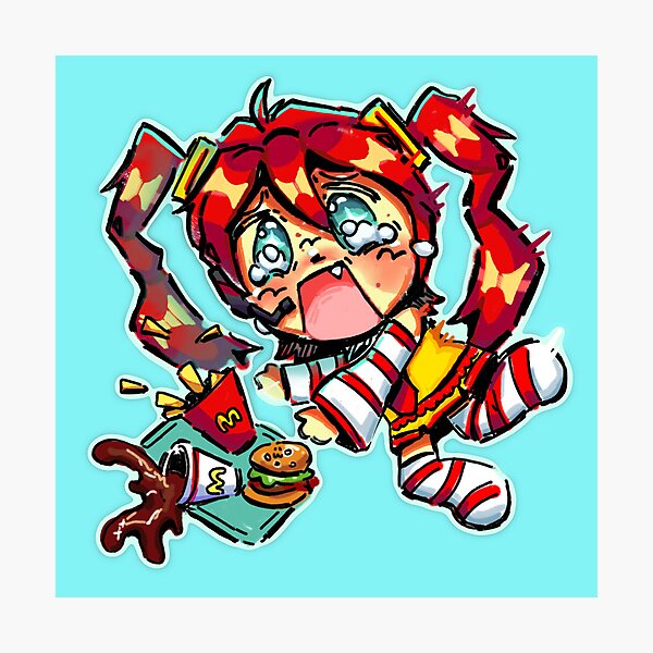 Item preview, Mcdonalds Miku! designed and sold by angri-shop.
