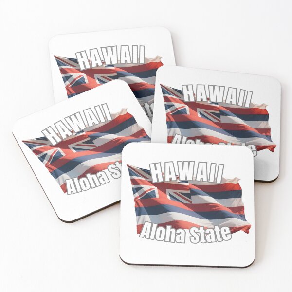 Item preview, Hawaii Aloha State Flag Hawaiian Island Souvenir Gift designed and sold by RVJdesigns.