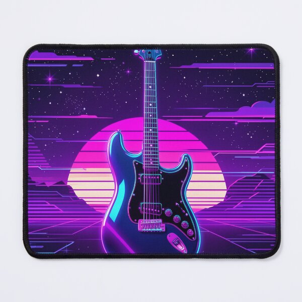 Item preview, Electric guitar in blue designed and sold by Judith Murphy.